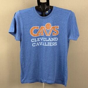 Cleveland Cavaliers Shirt Mens Medium‎ Blue NBA Basketball CAVS Graphic Tee